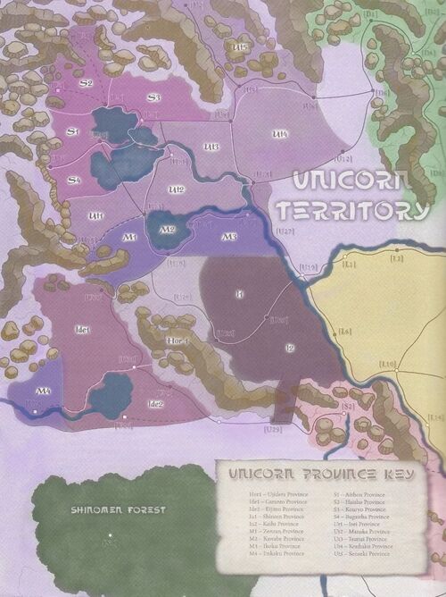 Unicorn Clan Provinces