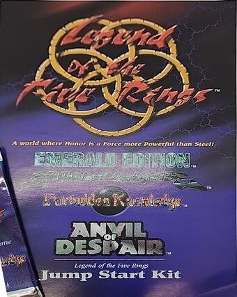 Anvil of Despair CCG set | L5r: Legend of the Five Rings