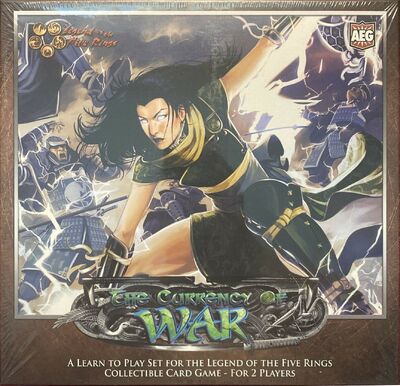 【予約販売品】 CCG War of Currency The set Rings Five the of Legend L5r: | その他