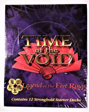 Time of the Void CCG set | L5r: Legend of the Five Rings Time of the Void CCG set | L5r: Legend of the Five Rings