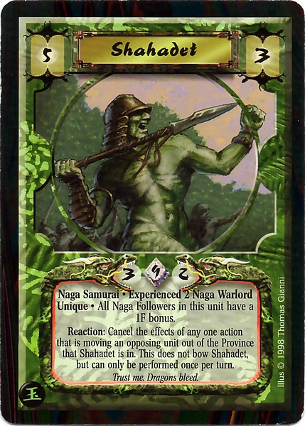 Shahadet Exp2/card | L5r: Legend of the Five Rings Wiki | Fandom