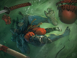 Sea Troll Predator