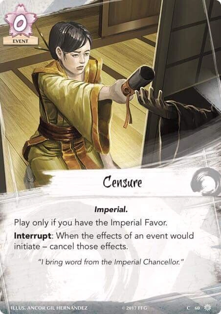 Censure Legend Of The Five Rings Wiki Censure Legend Of The Five Rings Wiki