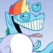 Hahaha rainbow dash icon by monstrgod-d4jvkk7