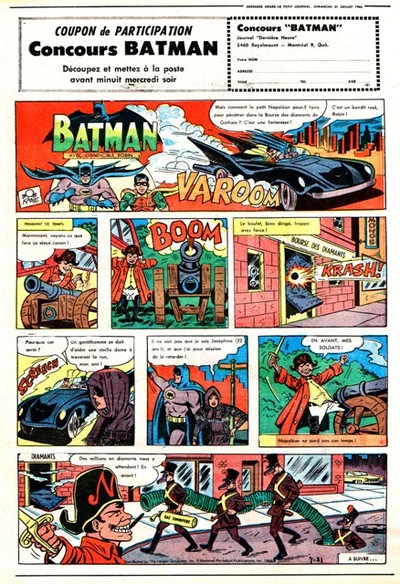 DDH 31-7-1966.jpg (157 kio) Dimanche Dernière Heure, couverture du cahier BD du 31 juillet 1966