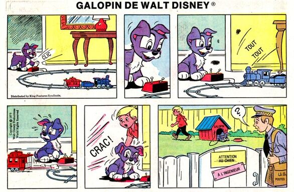 Galopin - Hebdo-Revue traduction de Scamp de Walt Disney