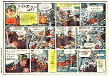 Héros de la Mer - Le Petit Journal traduction de True Comics de Sam Glankoff 1941