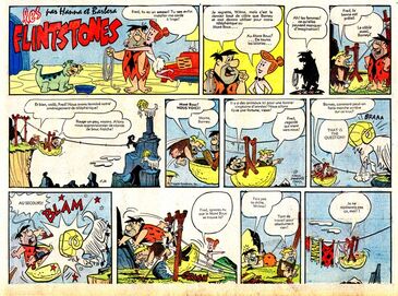 Les Flintstones - Le Nouveau Journal traduction de The Flintstones de Hanna-Barbera