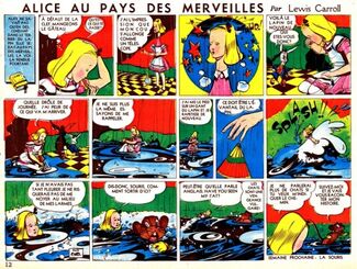 Alice au Pays des Merveilles (Chad) - La Presse traduction de Alice in Wonderland (Chad) de Chad Grothkopf 1942