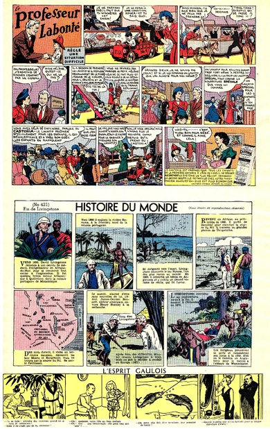 Histoire du Monde dans le journal La Presse du 6 novembre 1937.