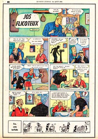 Jos Flicoteux - Le Petit Journal traduction de Curly Kayoe de Sam Leff 1954-1959