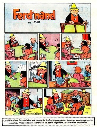 Ferd'nand - Hebdo-Revue traduction de Ferd'nand de Henning Mikkelsen (MIK) 1957