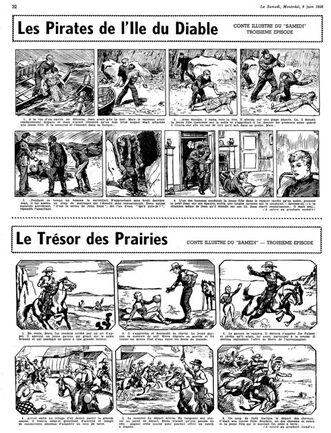 Le Trésor des Prairies - Le Samedi traduction de The Oregon Trail de Alan Gelli 1956-1957