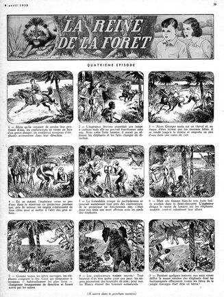 La Reine de la Forêt - Le Samedi 1938-1939