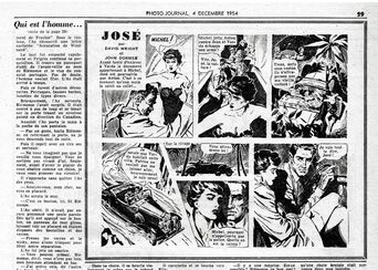 José - Photo-Journal traduction de Jo de David Wright 1954-1956