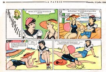 Annibelle - La Patrie du Dimanche traduction de Annibelle de Dorothy Urfer 1936-1937