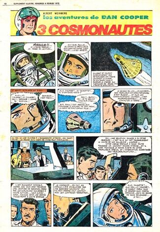 Dan Cooper épisode 3 Cosmonautes de Albert Weinberg 1971-1972