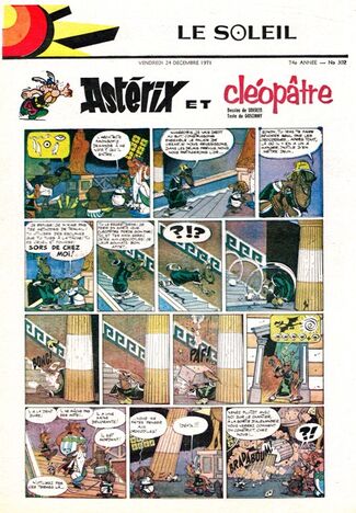 Astérix et Cléopâtre de Uderzo et Goscinny 1971-1972
