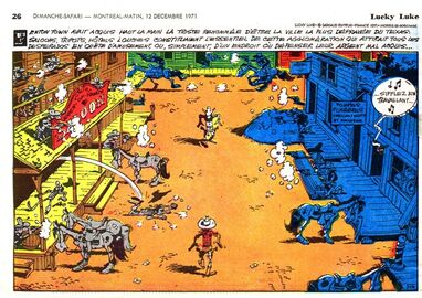 Lucky Luke épisode Dalton City de Morris 1971-1972