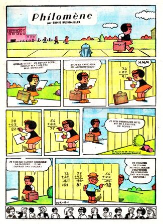 Philomène - Hebdo-Revue traduction de Nancy de Ernie Bushmiller 1960-1968