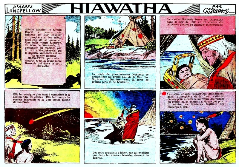 Hiawatha, La Presse du  17 février 1940.