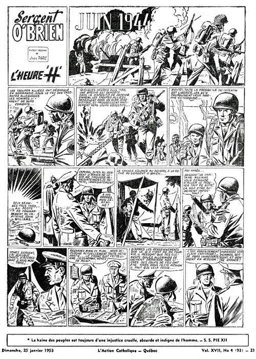 Heure 25-1-1953