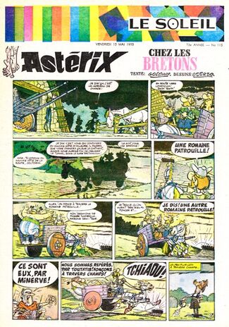 Astérix chez les Bretons de Uderzo et Goscinny 1970