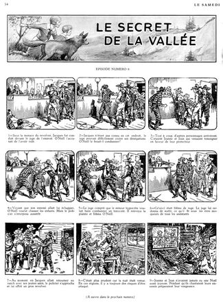 Le Secret de la Vallée - Le Samedi 1936-1937