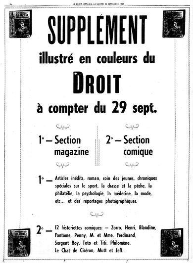 LE DROIT 1951-09-22 preview