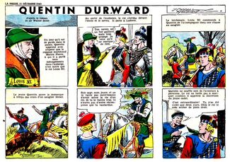 Quentin Durward - La Presse traduction de Quentin Durward de James Carroll Mansfield 1940-1941