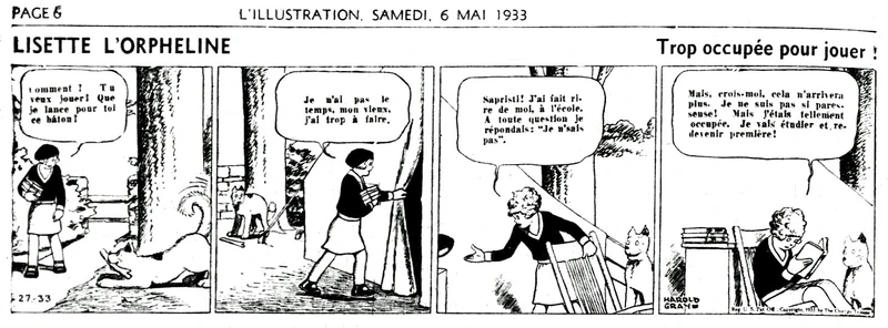 Dans le journal L'Illustration du 6 mai 1933.