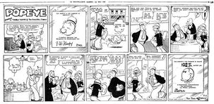 Popeye - Le Nouvelliste traduction de Popeye de Tom Sims 1948-1952