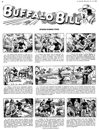 Buffalo Bill - Le Samedi traduction de Buffalo Bill (UK) de G. William Backhouse 1948