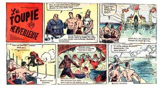 La Toupie Merveilleuse - La Patrie du Dimanche traduction de The Time Top de Clarence Gray 1935