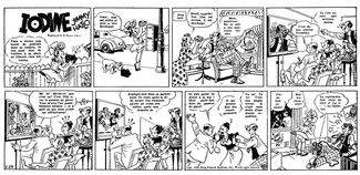 La Petite Iodine - Le Nouvelliste traduction de Little Iodine de Jimmy Hatlo 1948-1952