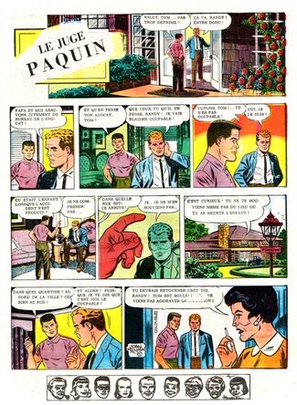 Le Juge Paquin - Hebdo-Revue traduction de Judge Parker de Dan Heilman 1962-1967