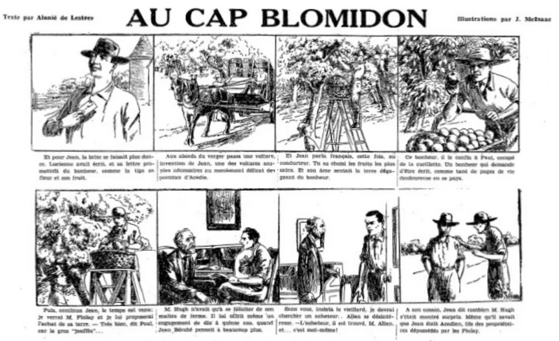 Dans le journal La Survivance du 28 février 1945.