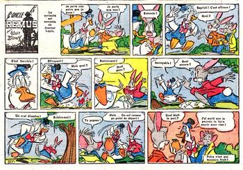 L'Oncle Rémus - La Patrie du Dimanche traduction de Uncle Remus de Walt Disney 1956-1957 puis 1958