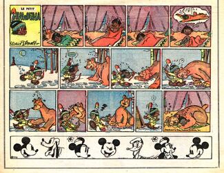 Le Petit Hiawatha - Photo-Journal traduction de Silly Symphony Little Hiawatha de Walt Disney 1940-1941