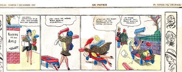 Lucette et ses Amis - La Patrie du Samedi traduction de Boots and her Buddies de Edgar E. Martin 1927-1931