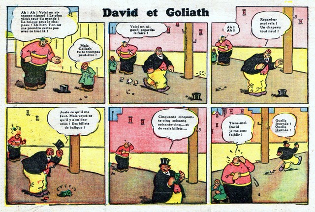 David et Goliath - La Patrie du Samedi traduction de Dill and Daffy de Stanley Link 1935-1941