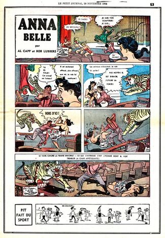 Anna Belle - Le Petit Journal traduction de Long Sam de Bob Lubbers 1954-1960