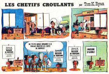 Les Chétifs Croulants - Le Soleil traduction de Tumbleweeds de Tom K. Ryan 1968-1977
