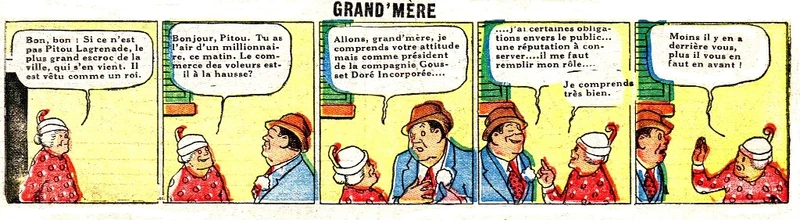 Grand'Mère dans le journal La Patrie du Dimanche du 26 avril 1936.
