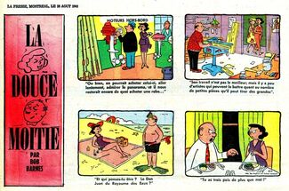 La Douce Moitié - La Presse traduction de The Better Half de Bob Barnes 1962-1973 puis 1981-1983