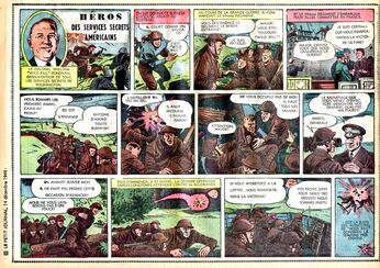 Héros des Services Secrets Américains - Le Petit Journal traduction de True Comics de Sam Glankoff 1941-1942