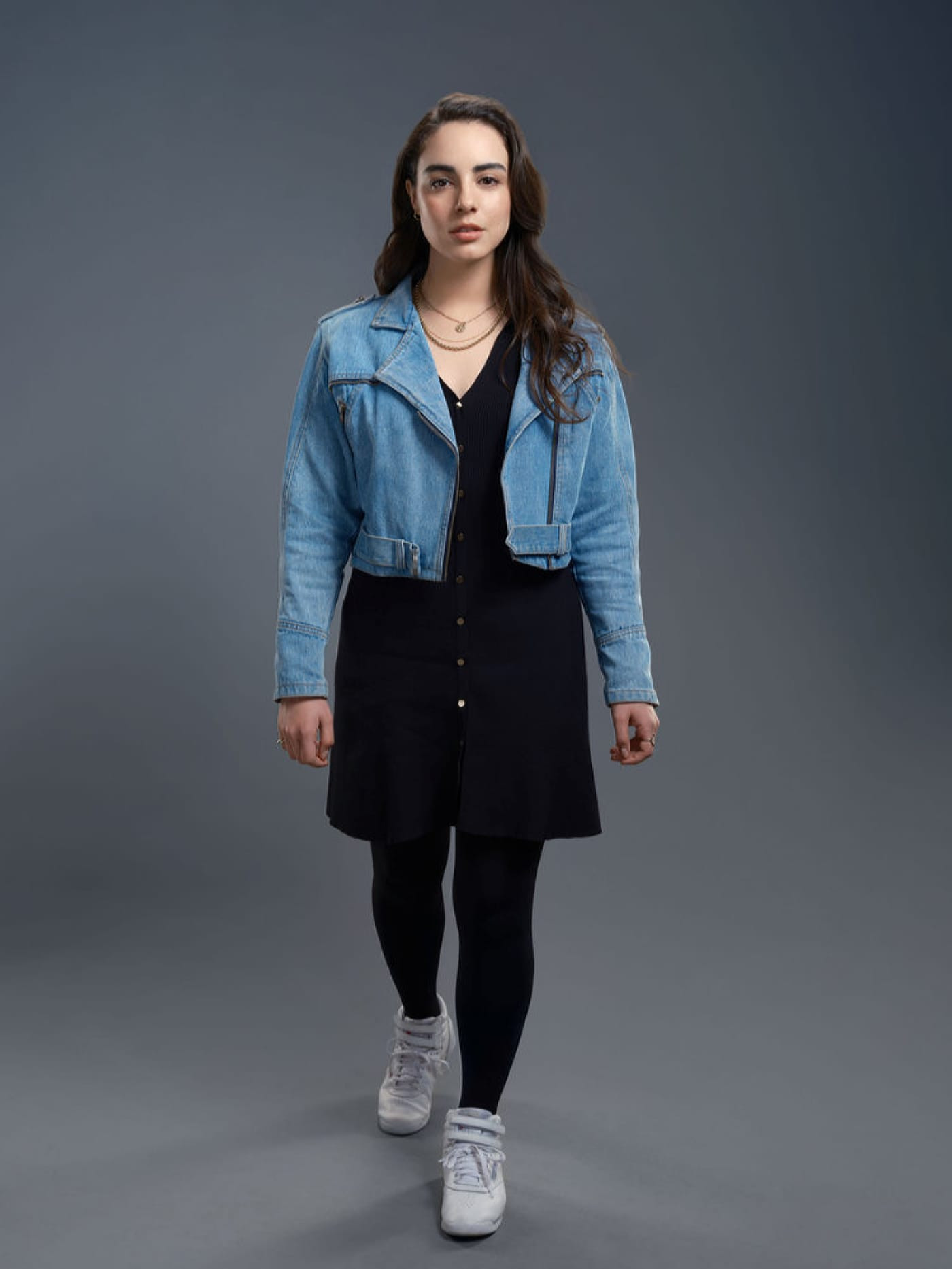 La Brea Zyra Gorecki Blue Jeans Jacket