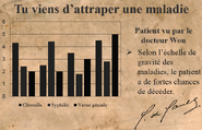 Illustration que les joueurs recevaient quand ils étaient infectés par une MST.