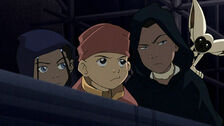 Katara Sokka Aang ritorno Omashu
