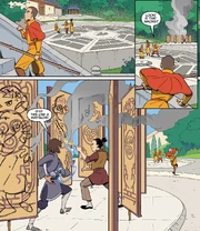 Tenzin viene avvertito del problema 